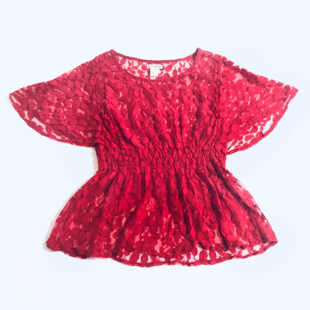Vintage Ms. Bella D | Paisley Lace Top
